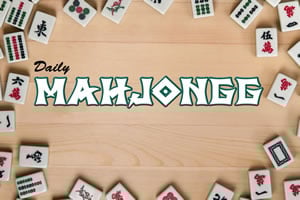 Read more about the article Daily Mahjongg