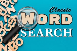 Read more about the article Classic Word Search